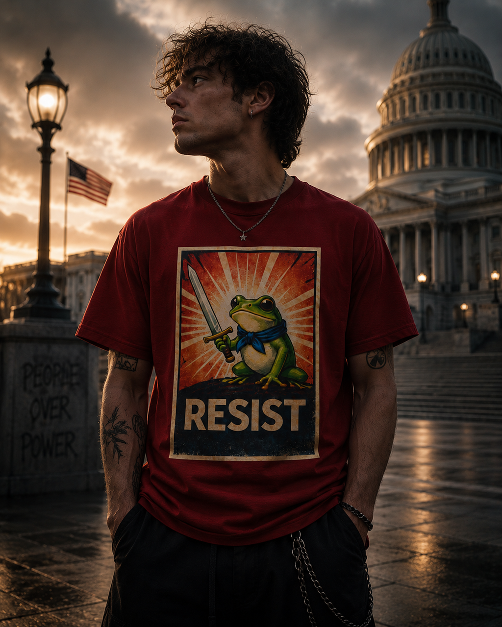 Resist Frog