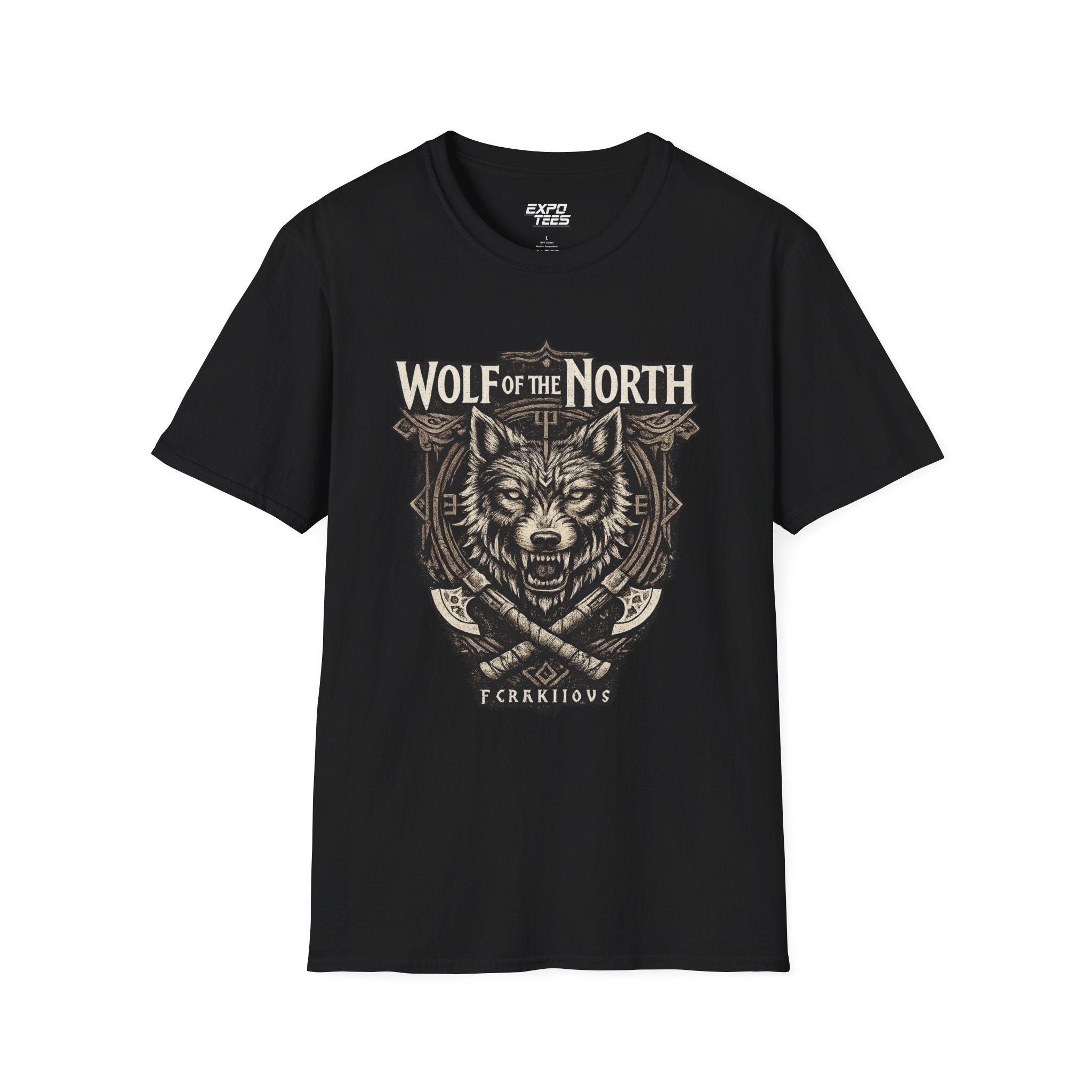 Wolf of the North T‑Shirt — Rustic Wolf Graphic Tee